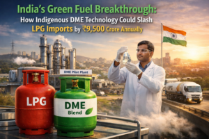 India’s Green Fuel Breakthrough: How Indigenous DME Technology Could Slash LPG Imports by ₹9,500 Crore Annually 1 India’s Green Fuel Breakthrough: How Indigenous DME Technology Could Slash LPG Imports by ₹9,500 Crore Annually