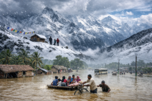 India’s Weather Paradox: When the Himalayas Shiver and the Plains Drown Under a Volatile Western Disturbance 