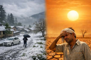 India's Weather Whiplash: From Hailstorms in the North to Scorching Heat in the South 1 India's Weather Whiplash: From Hailstorms in the North to Scorching Heat in the South