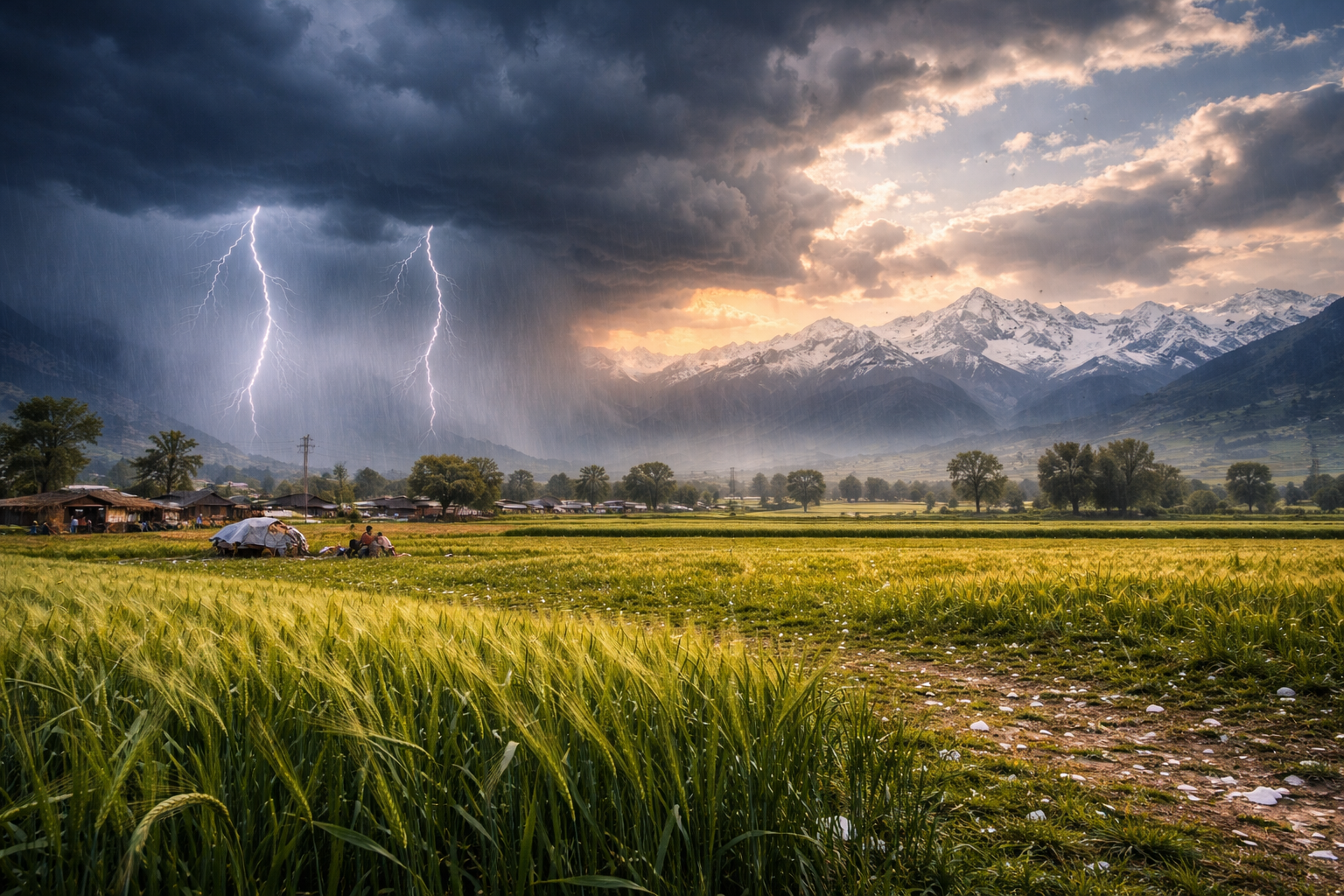 Spring Disruption: How a Double Dose of Western Disturbances is Reshaping North India’s Weather This Week 