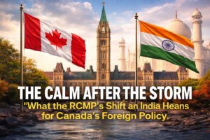 The Calm After the Storm: What the RCMP’s Shift on India Means for Canada’s Foreign Policy 1 The Calm After the Storm: What the RCMP’s Shift on India Means for Canada’s Foreign Policy