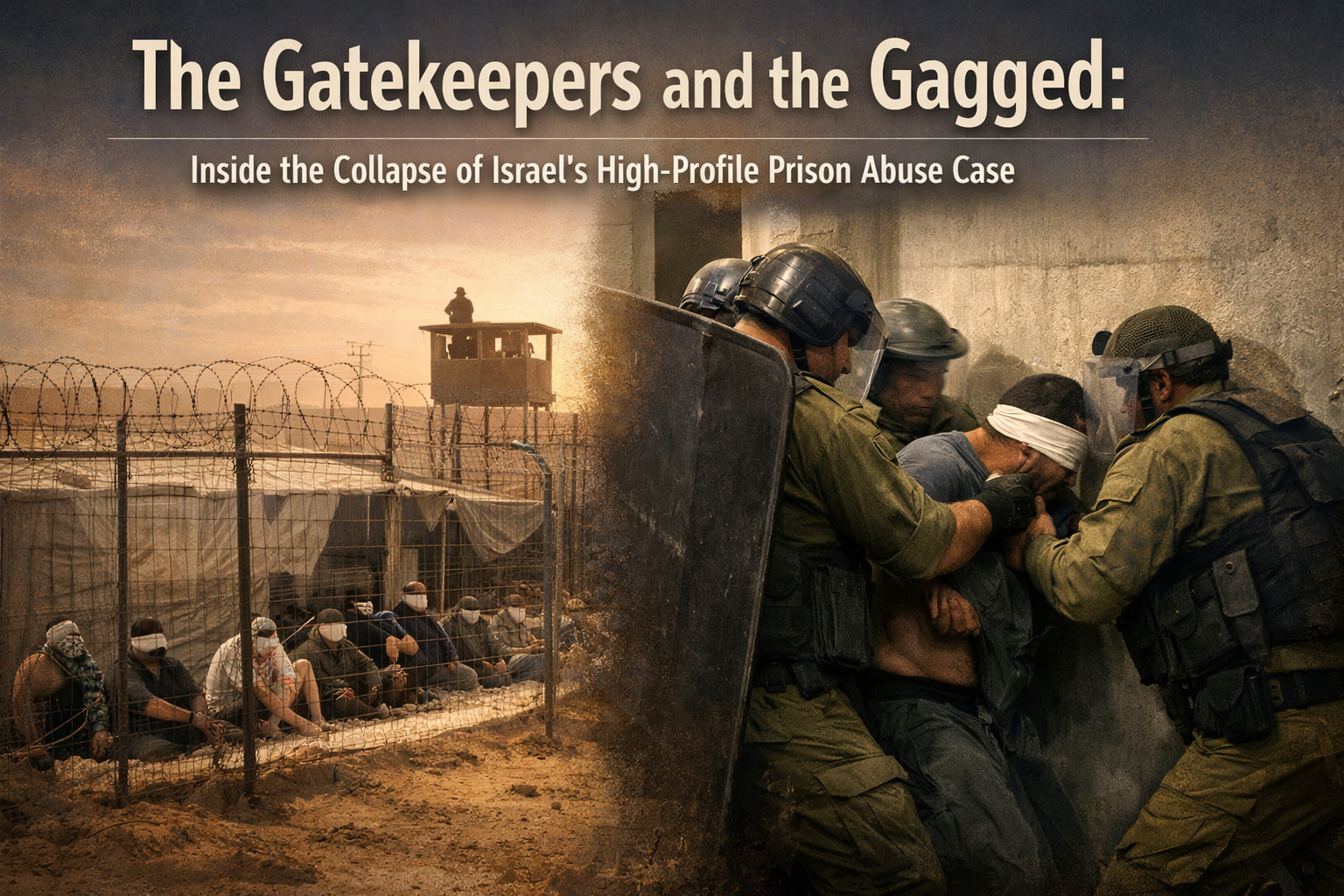 The Gatekeepers and the Gagged: Inside the Collapse of Israel’s High-Profile Prison Abuse Case 