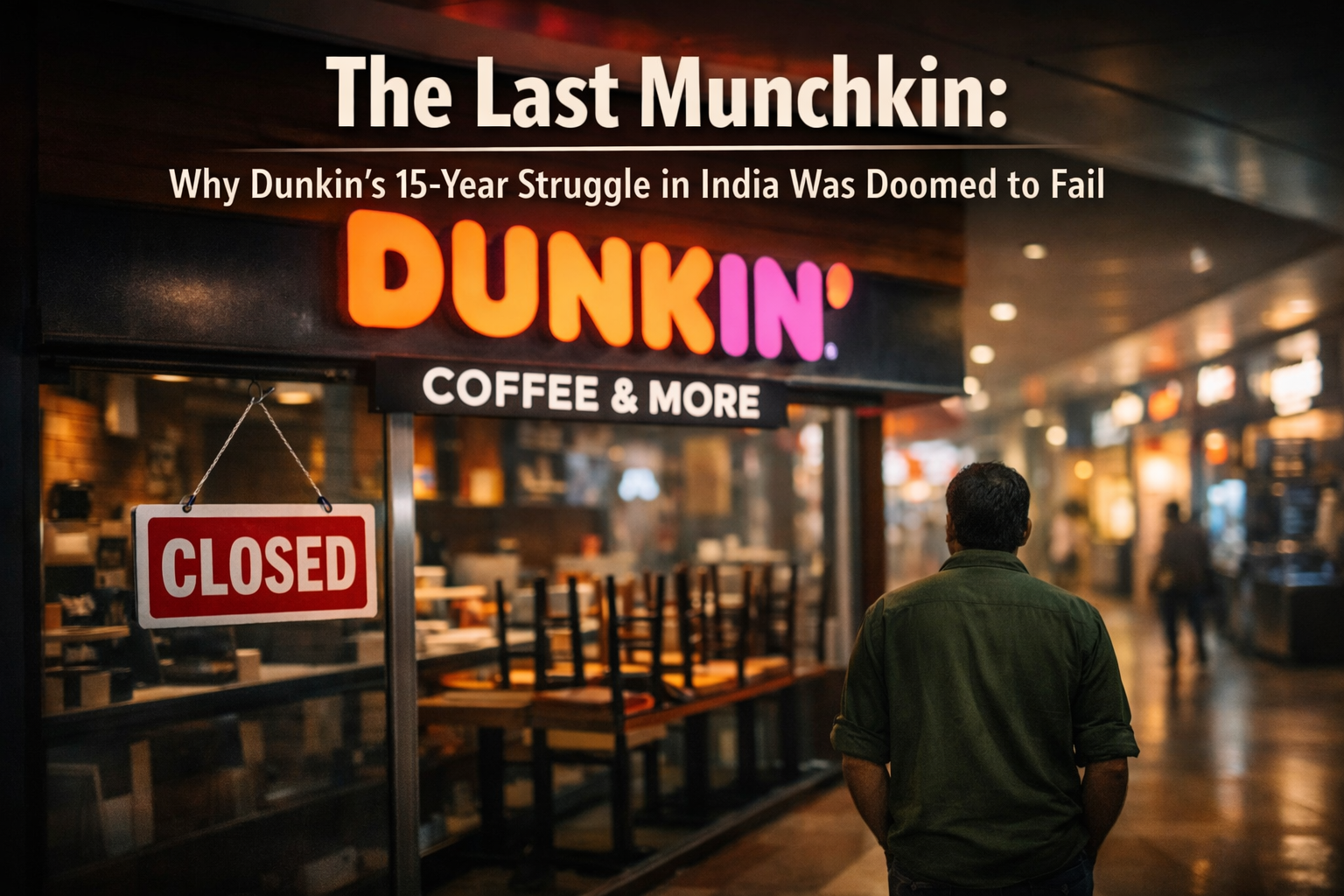 The Last Munchkin: Why Dunkin’s 15-Year Struggle in India Was Doomed to Fail 
