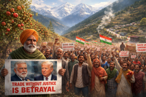 The Orchard vs. The Empire: Why Himalayan Farmers Are Fighting a US Trade Deal 1 The Orchard vs. The Empire: Why Himalayan Farmers Are Fighting a US Trade Deal
