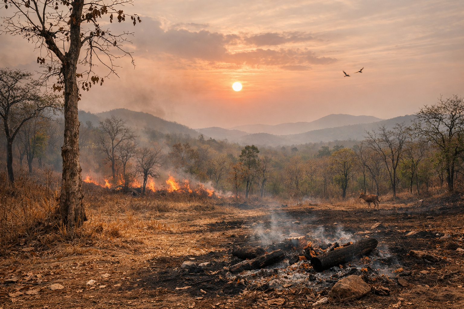 The Quiet Dying: How Climate Change is Rewriting the Fate of India's Ancient Forests 