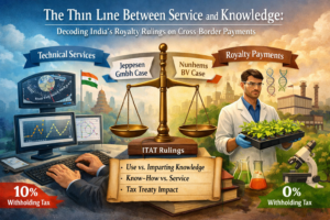 The Thin Line Between Service and Knowledge: Decoding India’s Royalty Rulings on Cross-Border Payments 1 The Thin Line Between Service and Knowledge: Decoding India’s Royalty Rulings on Cross-Border Payments
