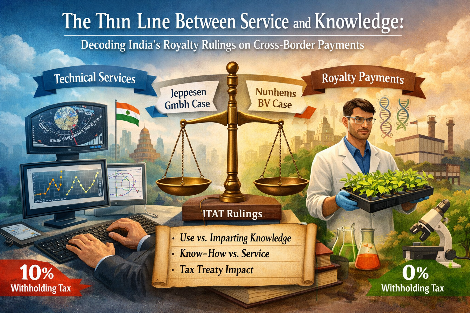 The Thin Line Between Service and Knowledge: Decoding India’s Royalty Rulings on Cross-Border Payments 6 The Thin Line Between Service and Knowledge: Decoding India’s Royalty Rulings on Cross-Border Payments