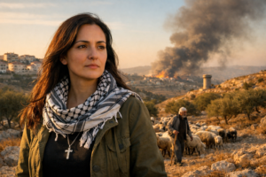 The Woman Who Stands Between: Faith, Nonviolence, and Protection in a West Bank on Fire 