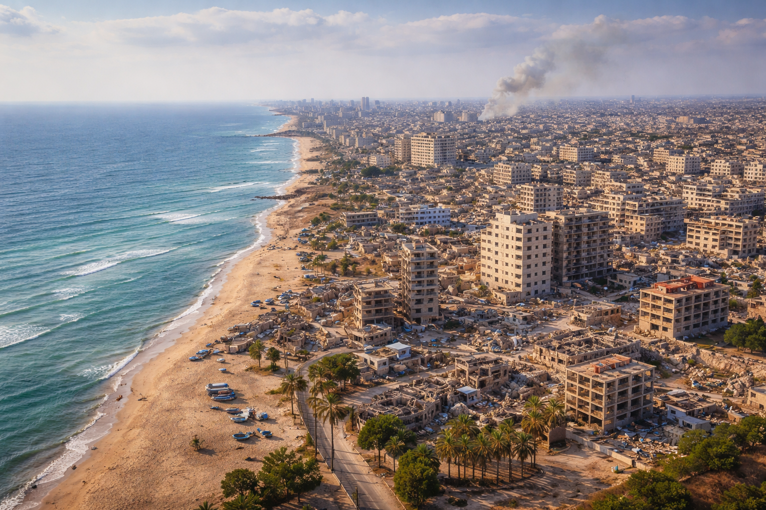 Trump's Gaza Gamble: As War with Iran Rages, Tenders for "Peace" Villages and a Foreign Troop Base Are Already Out 