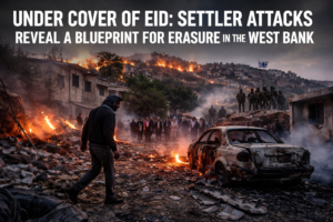 Under Cover of Eid: Settler Attacks Reveal a Blueprint for Erasure in the West Bank 