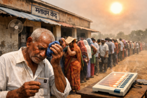 When the Polling Booth Becomes a Furnace: India's Extreme Heat Is Melting the Foundations of Democracy 