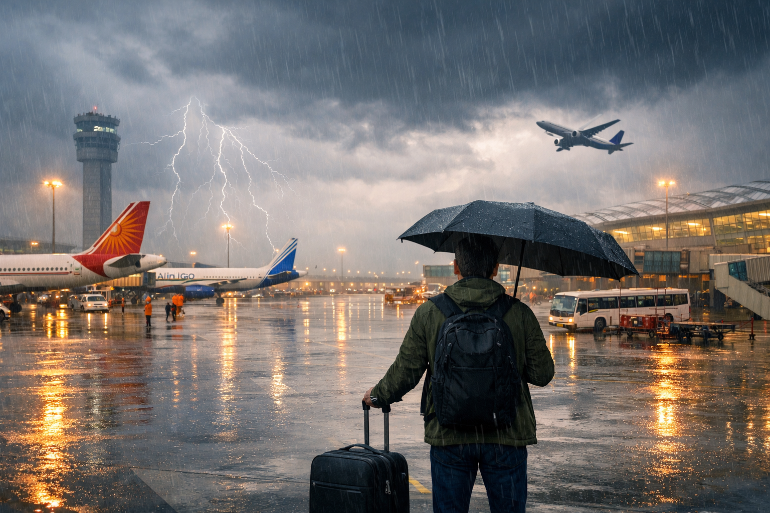 When the Skies Open Up: A Traveler’s Guide to Surviving Delhi’s Chaotic Weather and Flight Disruptions 
