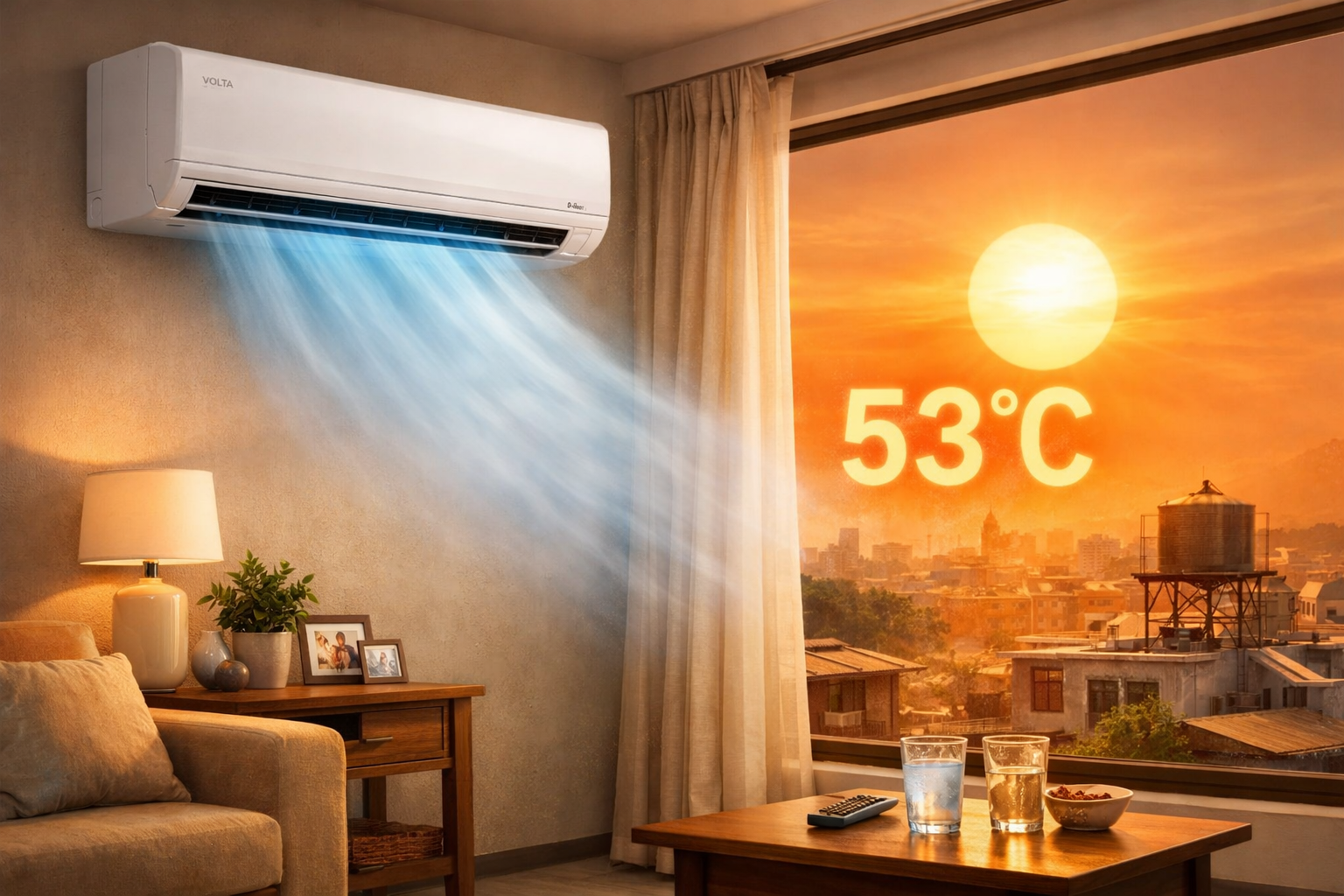 Beating the 53°C Heat: Why Your AC Might Quit This Summer, and How Voltas Says It Won’t 