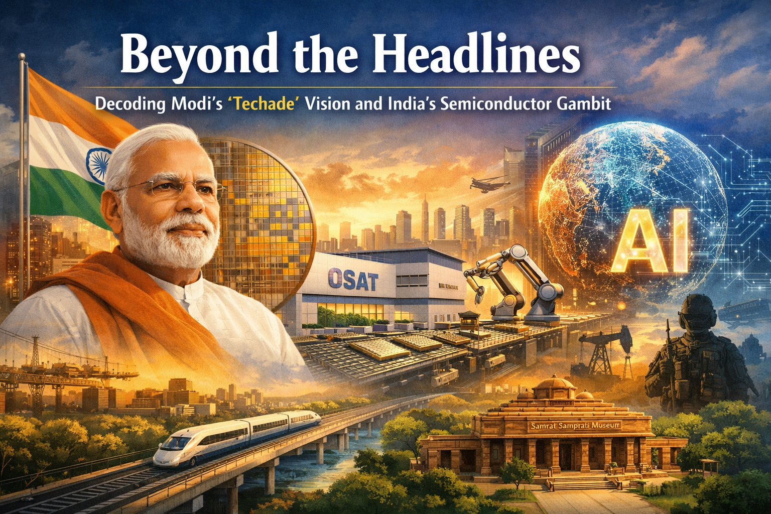 Beyond the Headlines: Decoding Modi’s ‘Techade’ Vision and India’s Semiconductor Gambit 