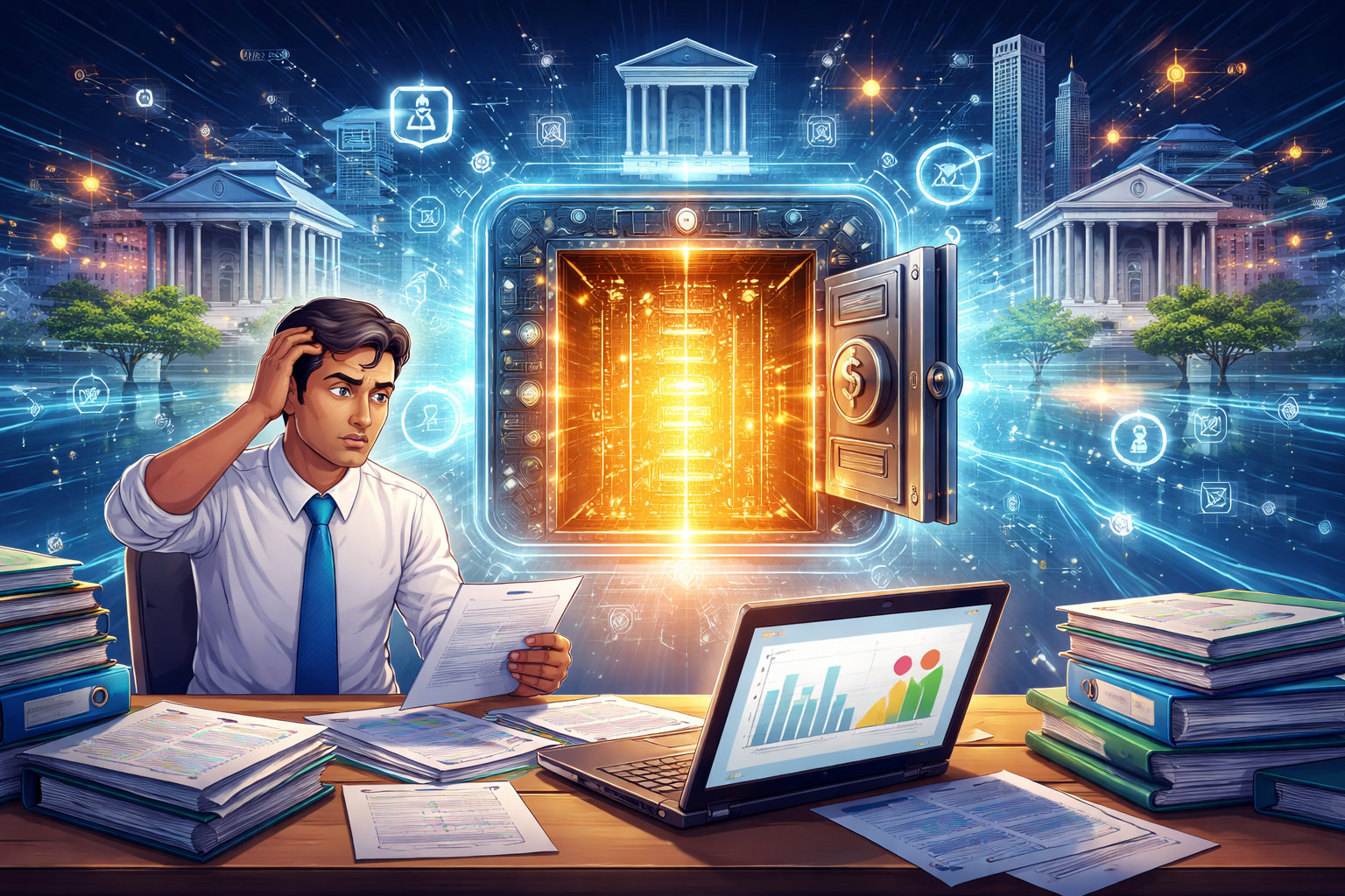 The PowerPoint Mirage: Why Indian Banks Are Sitting on an AI Goldmine They Can’t Open 